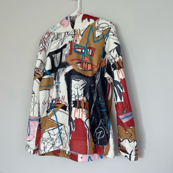 Basquiat "A-One" Unisex Hoodie Rome Pays Off - Picture 2 of 13